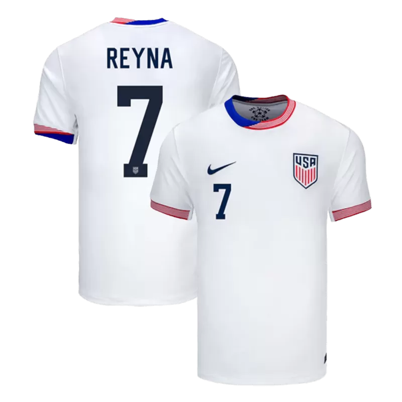 Maglia Home Stati Uniti Copa America 2024 REYNA #7 - Bianca 